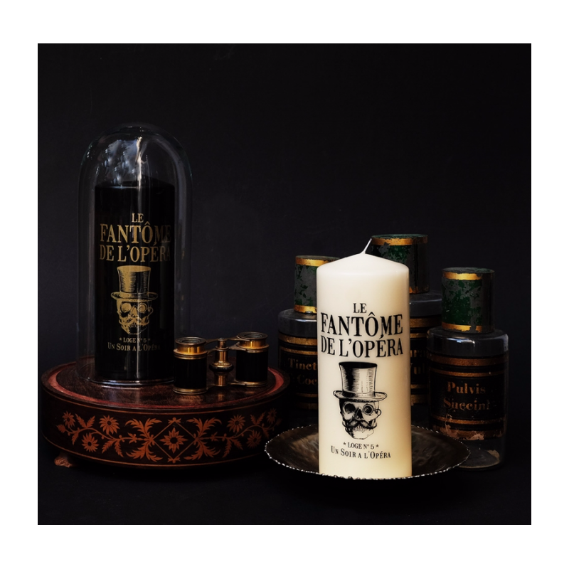 UN SOIR A L'OPERA Bougie LE FANTÔME DE L'OPÉRA