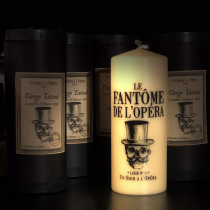 UN SOIR A L'OPERA Bougie LE FANTÔME DE L'OPÉRA
