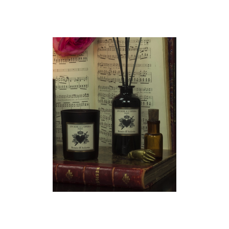 UN SOIR A L'OPERA Bougie ROMEO ET JULIETTE