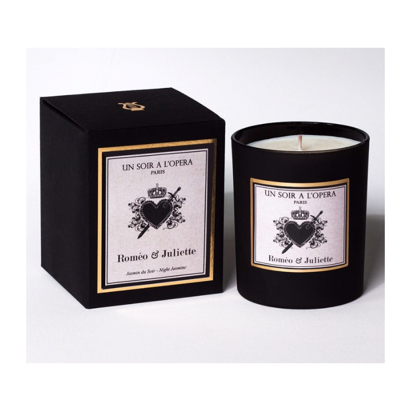 UN SOIR A L'OPERA Bougie ROMEO ET JULIETTE