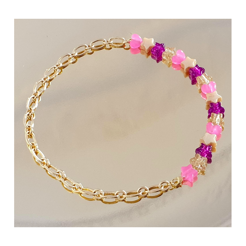 26 JUIN collier ROSY SPARKLES