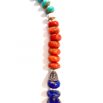 SILVER LAKE Gros Collier de Perles