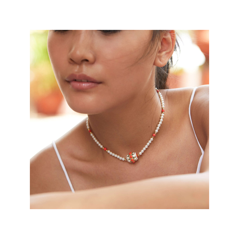 DOROTHEE SAUSSET Collier CAYO COCO NACRE