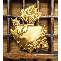 BONCŒURS Ex voto COEUR FLÉCHÉ