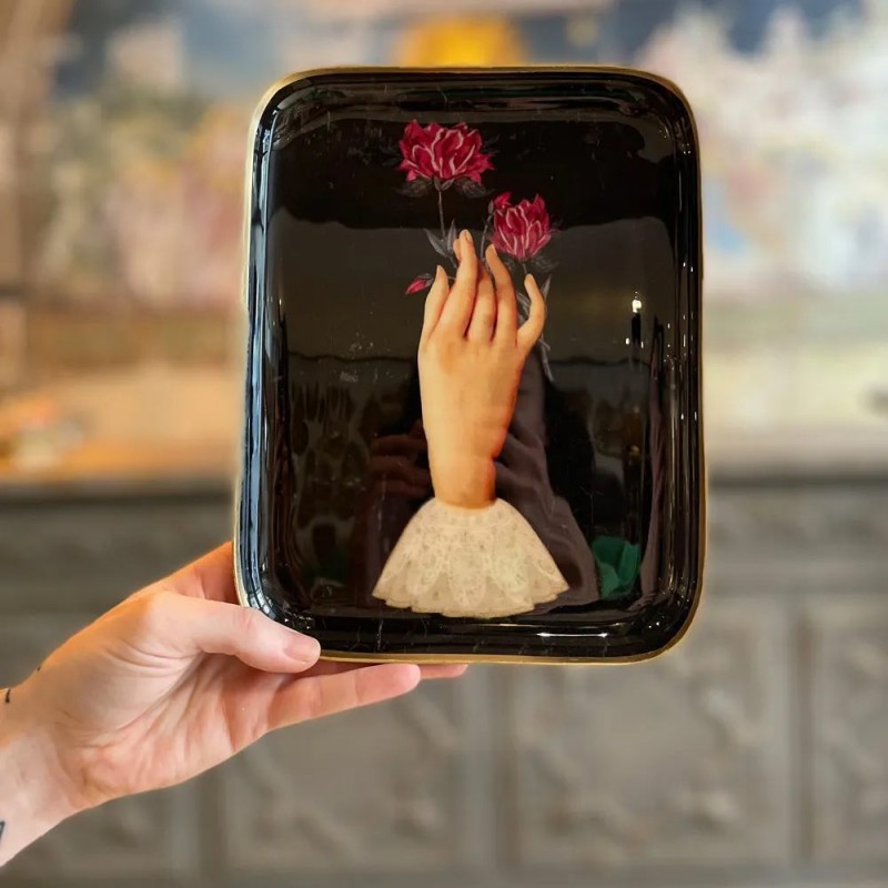 BONCŒURS demi plateau FLORE