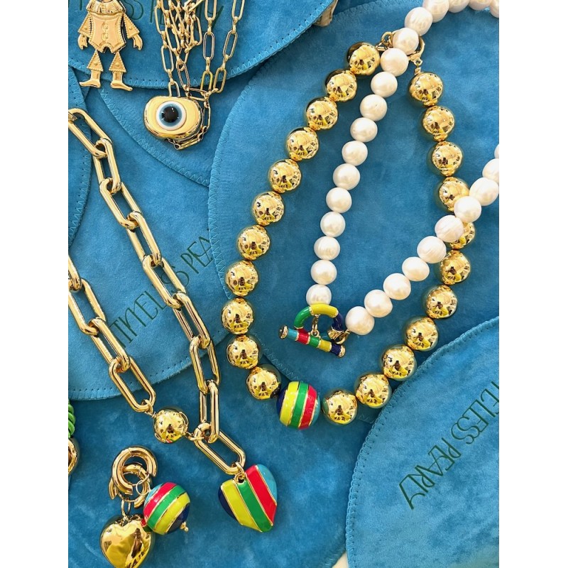 TIMELESS PEARLY collier BOULES