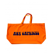DROLATIC X AUX CAPRICES cabas orange