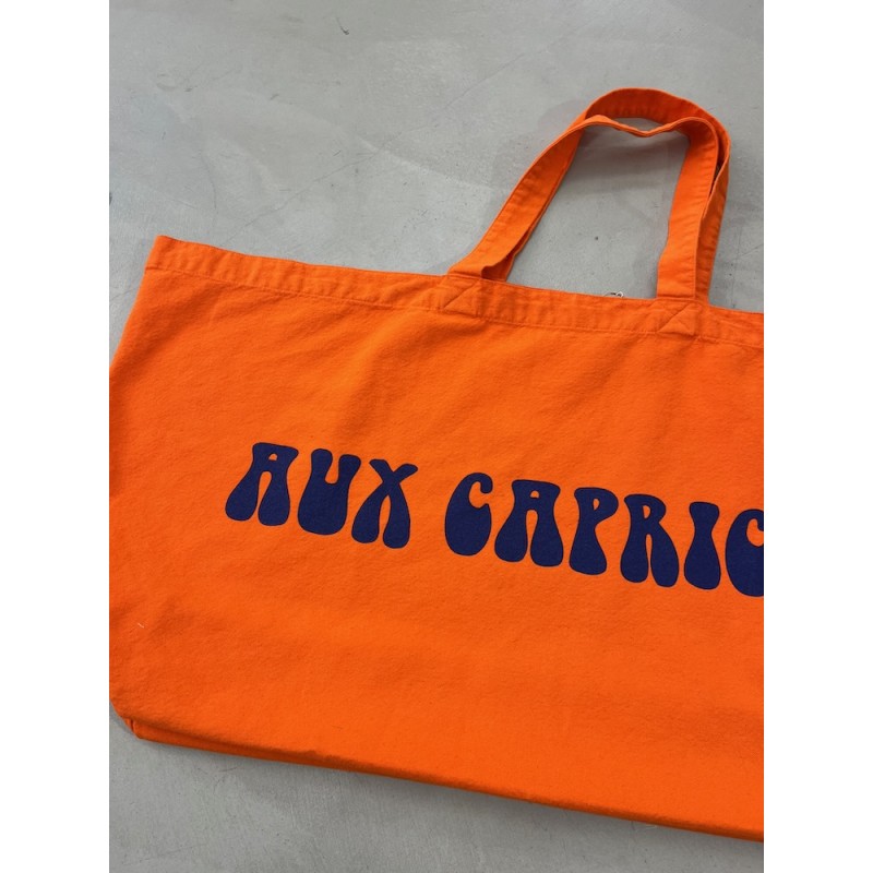 DROLATIC X AUX CAPRICES cabas orange
