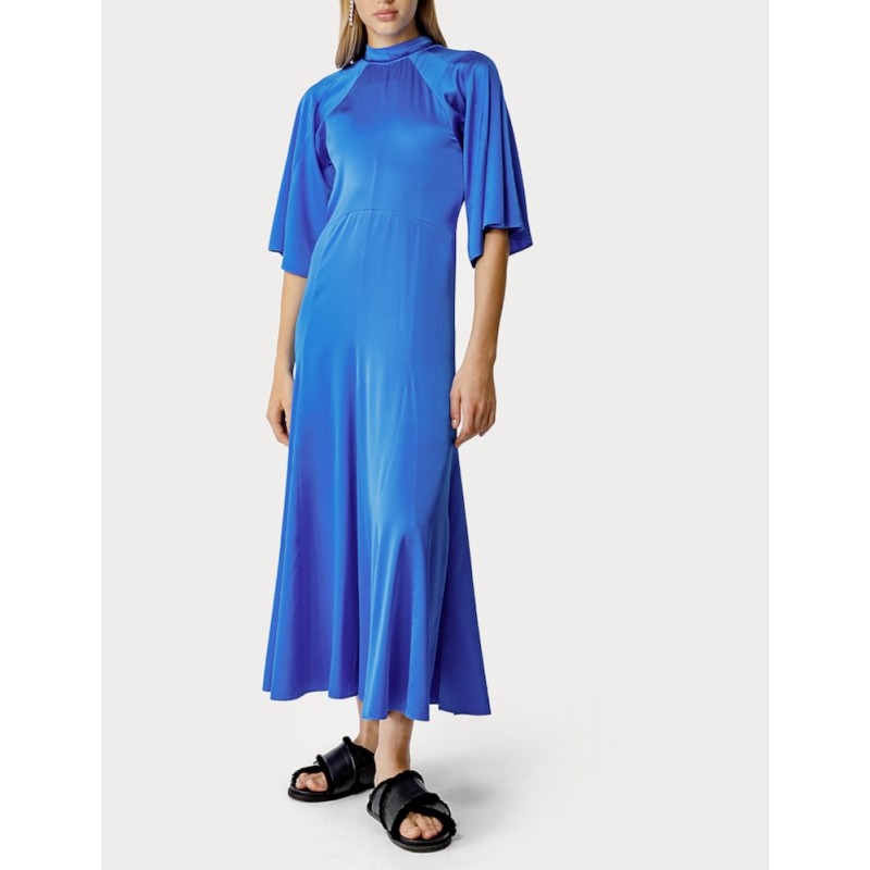 forte_forte robe en satin de soie