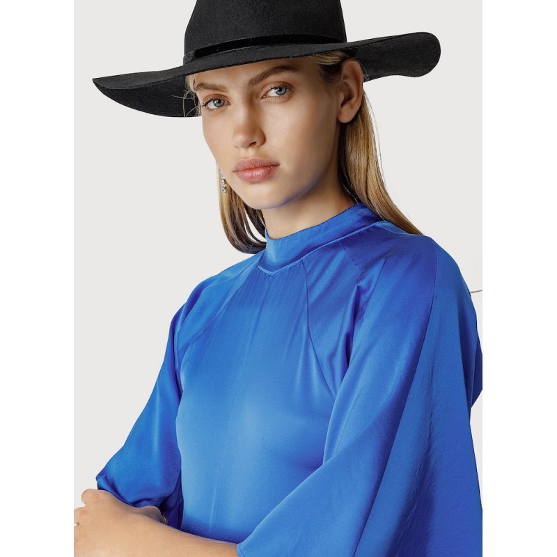 forte_forte robe en satin de soie