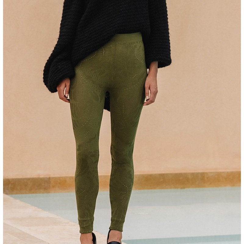 MES DEMOISELLES pantalon FUKU khaki