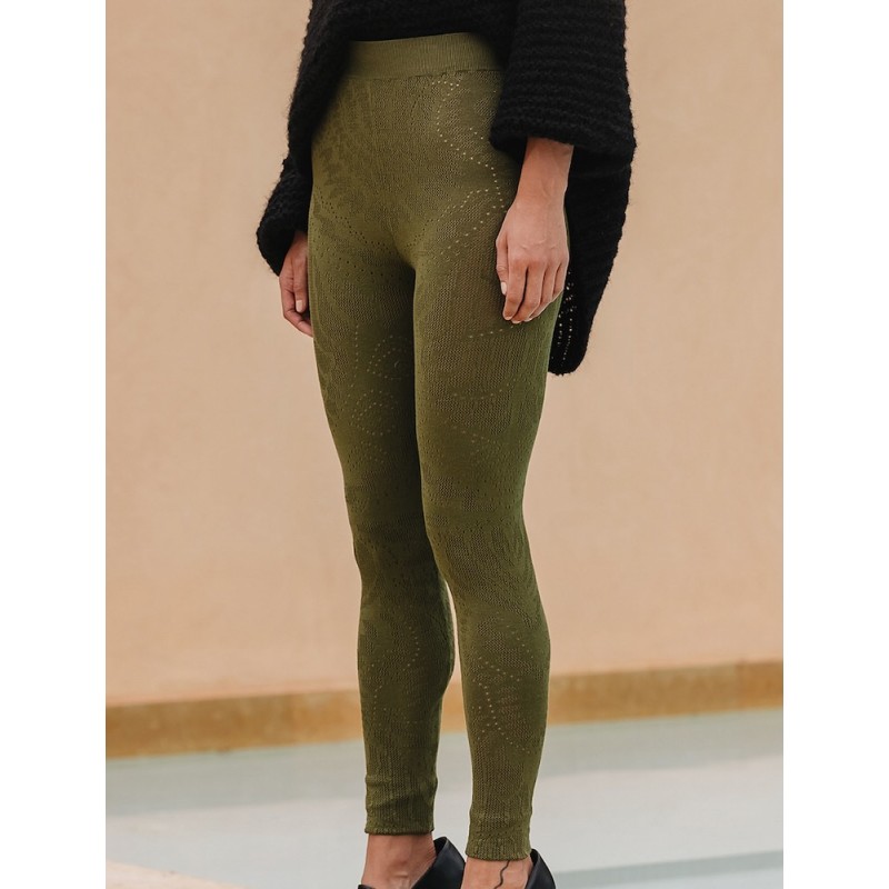 MES DEMOISELLES pantalon FUKU khaki