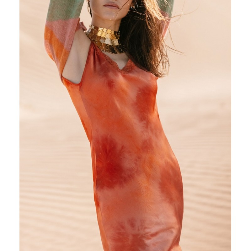 MES DEMOISELLES robe STAN orange