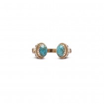 ROOM SERVICE bague MAHARADJA turquoise