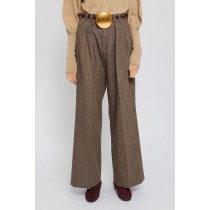 LAURENCE BRAS pantalon TWISTER laine