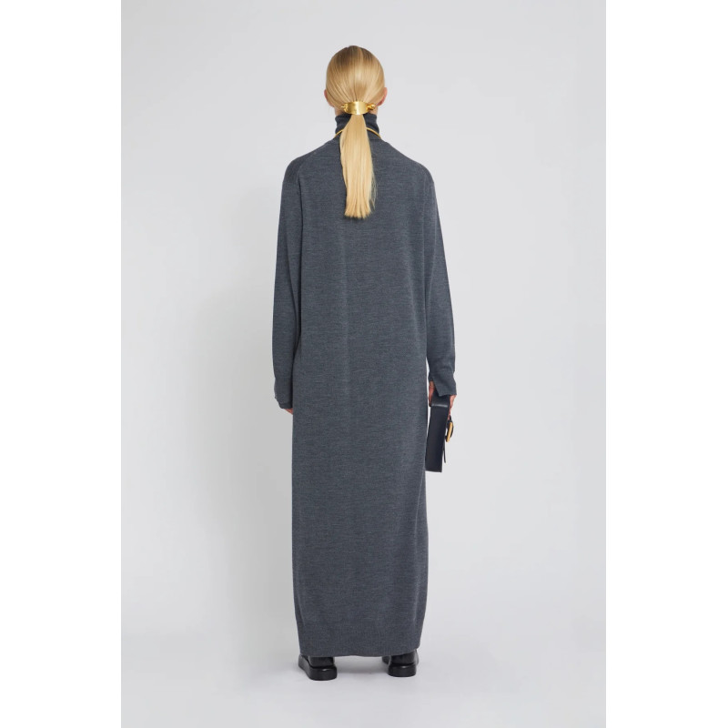 LAURENCE BRAS robe pull CANAL gris