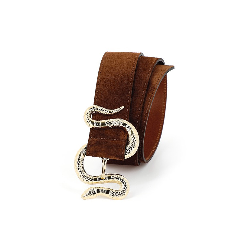 HERBERT FRÈRE SOEUR Ceinture LA CRUSH choco