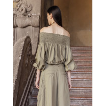 MES DEMOISELLES blouse PYRITE kaki