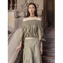 MES DEMOISELLES blouse PYRITE kaki