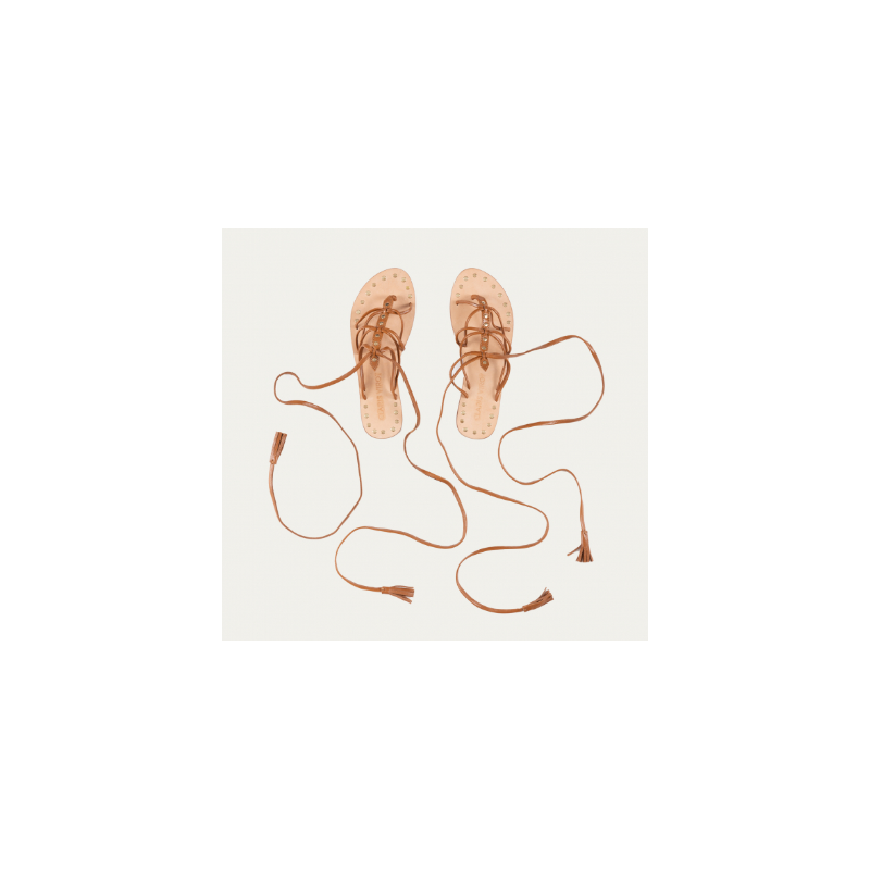 CLARIS VIROT sandales MARINE moka