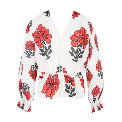 MARE DI LATTE Blouse DIVYA Indian flowers