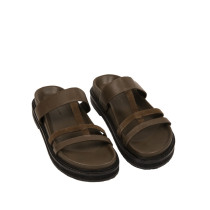 MARE DI LATTE sandales IVAR dark amber