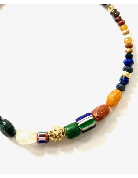GACHON POTHIER collier PUKA STONE