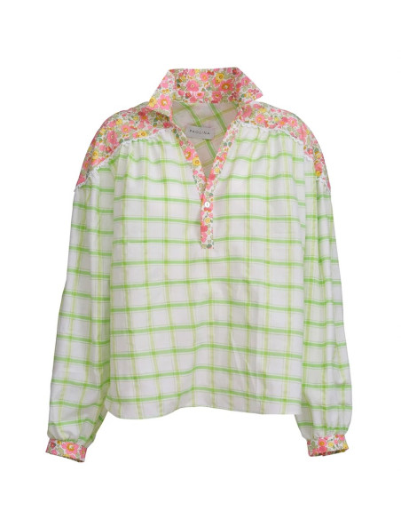 PAOLINA blouse PISTACHO