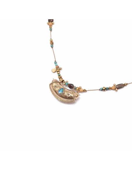 ROOM SERVICE collier MANTRA opale