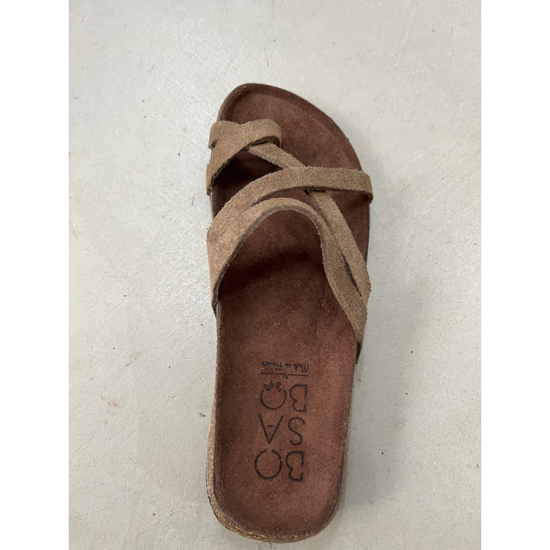 BOSABO sandales LILA taupe