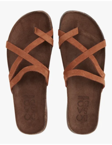 BOSABO sandales LILA noisette