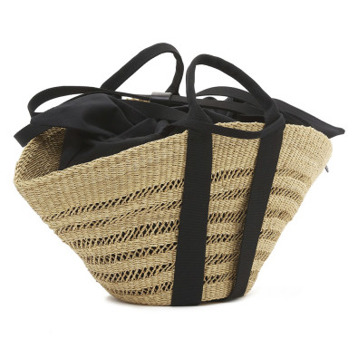 MUUÑ Cabas SOPHIE LACE Noir
