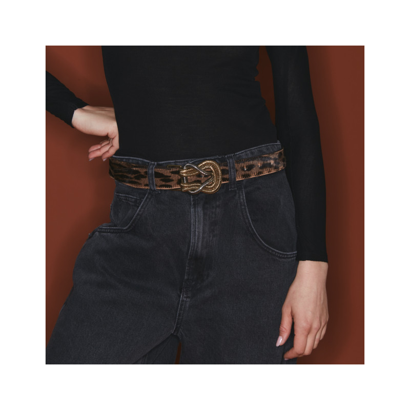 CLARIS VIROT Boucle de Ceinture NOEUD