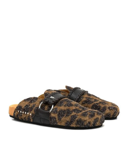 CLARIS VIROT Mules GEORGETTE Léo Vintage