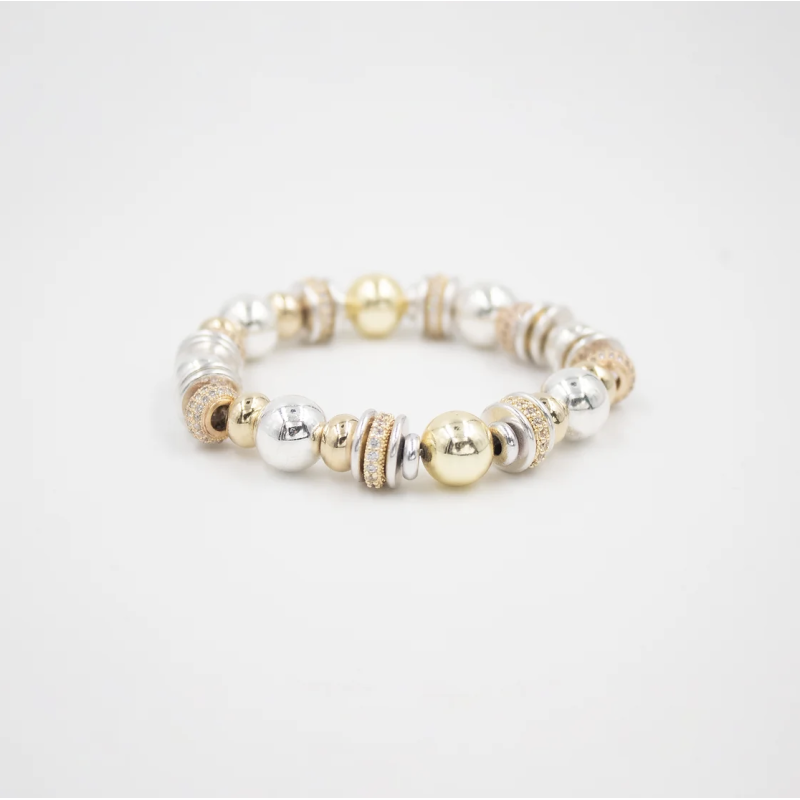 SIGAL Bracelet NEFERTITI Or et Argent