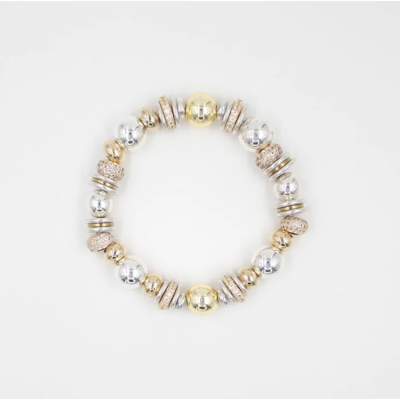 SIGAL Bracelet NEFERTITI Or et Argent