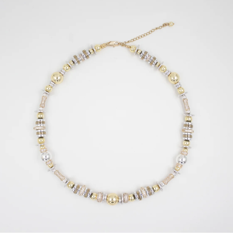 SIGAL Collier NEFERTITI Or et Argent