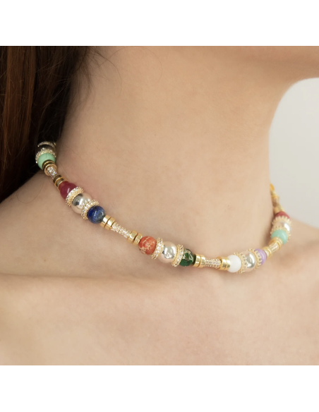 SIGAL Collier MERITATEN Multicolore