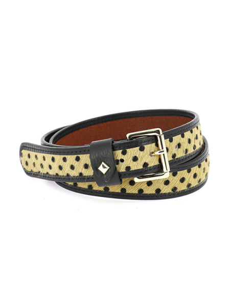 HERBERT FRÈRE SOEUR Ceinture LA TURENNE à pois
