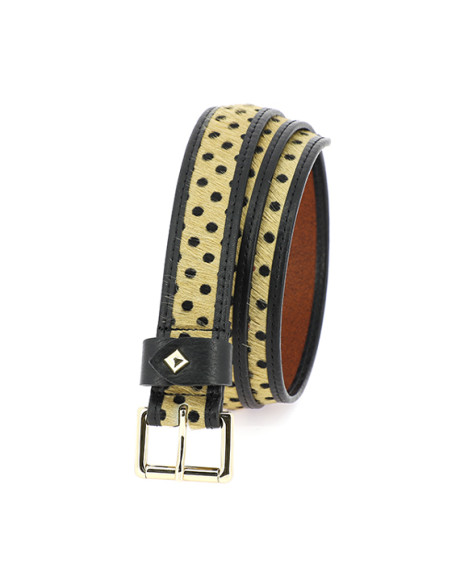 HERBERT FRÈRE SOEUR Ceinture LA TURENNE à pois