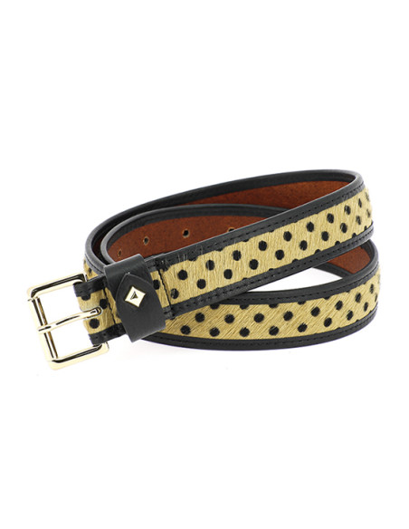 HERBERT FRÈRE SOEUR Ceinture LA TURENNE à pois