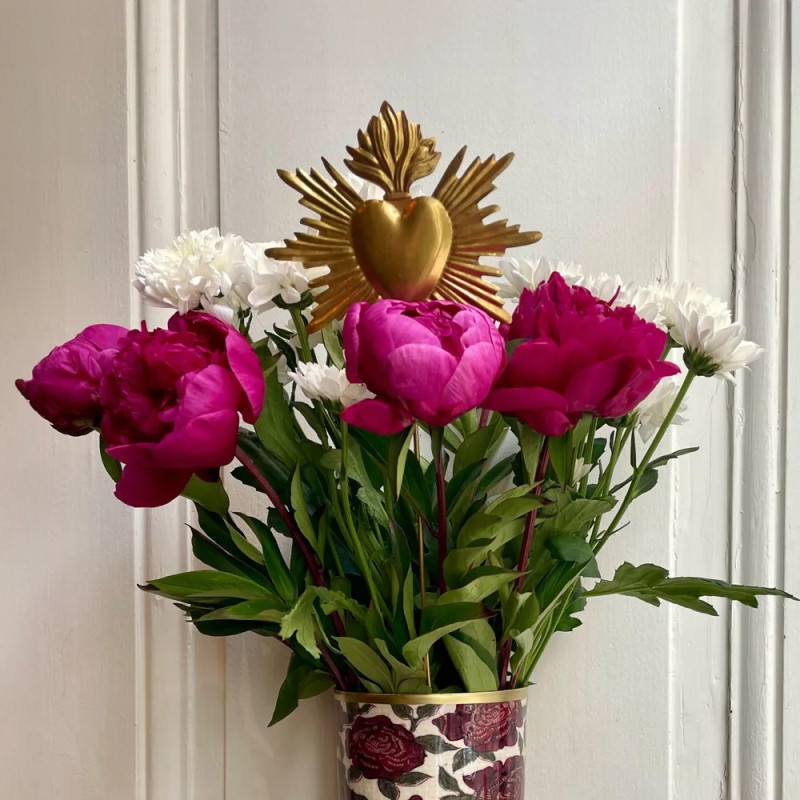 BONCŒURS bijou de bouquet COEUR SACRÉ