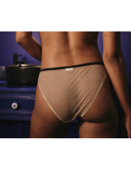 LA NOUVELLE Culotte ROSA Black Dots