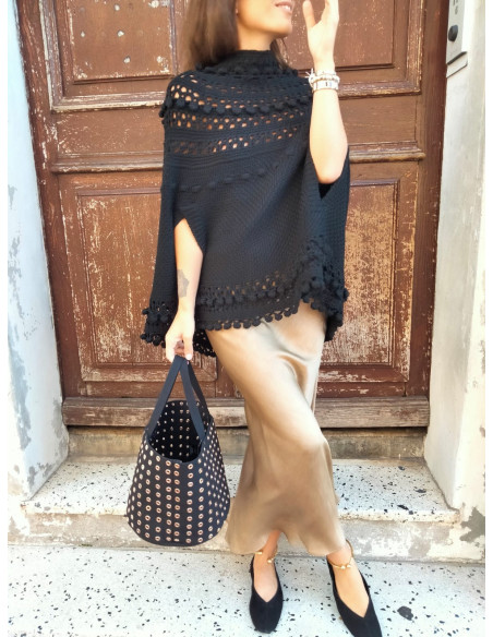 MES DEMOISELLES poncho SNOW
