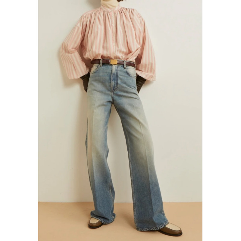 LAURENCE BRAS Jean ENCA Bleu