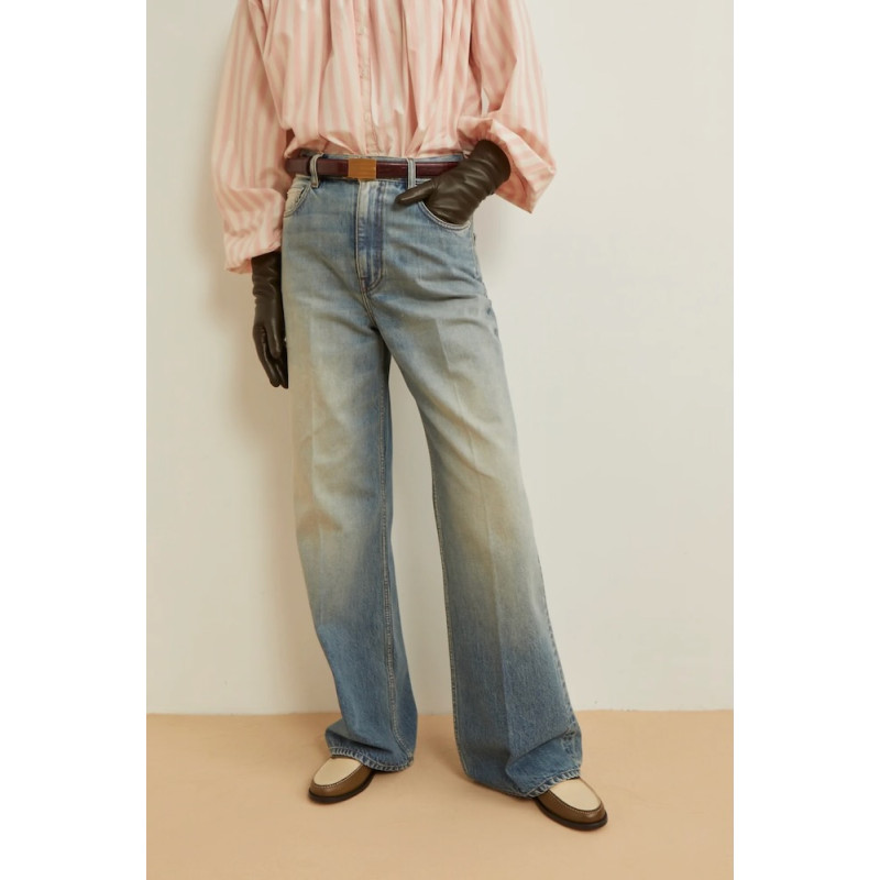 LAURENCE BRAS Jean ENCA Bleu