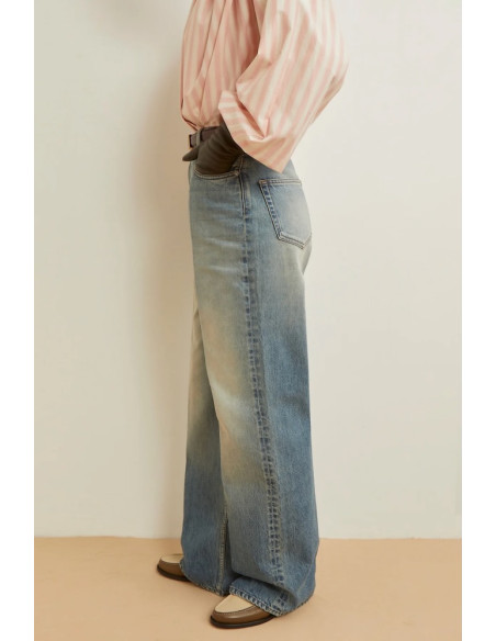LAURENCE BRAS Jean ENCA Bleu
