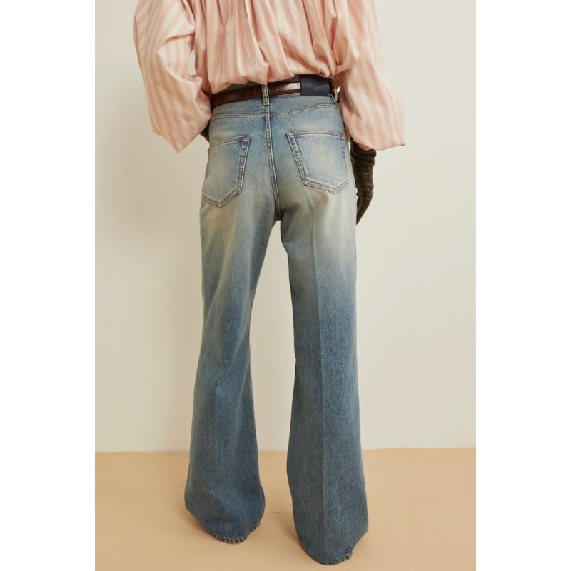 LAURENCE BRAS Jean ENCA Bleu