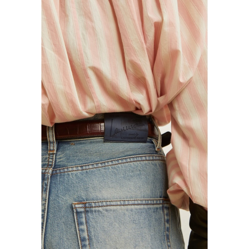 LAURENCE BRAS Jean ENCA Bleu