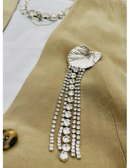 PERRINE TAVERNITI broche FLEUR